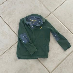 Mini Boden long sleeve polo